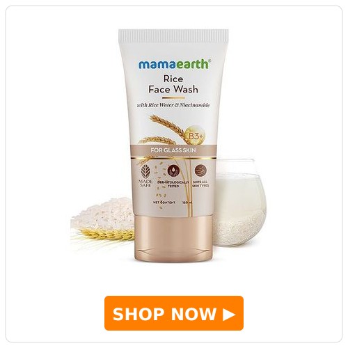Mamaearth Rice Dewy Bright Face Wash Mamaearth Rice Dewy Bright Face Wash