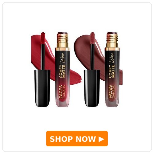 Faces Canada Comfy Matte Wow Liquid Lipstick 