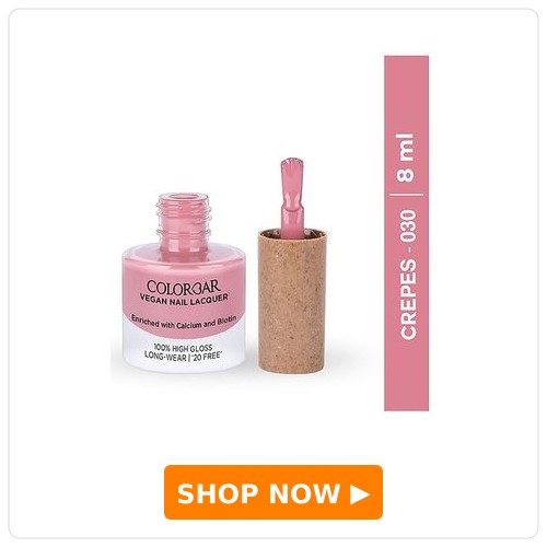 Colorbar Vegan Nail Lacquer Crepes Colorbar Vegan Nail Lacquer Crepes