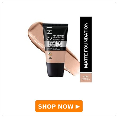 Faces Canada 3 in 1 All Day Hydra Matte Foundation + Moisturizer + SPF 30 Faces Canada 3 in 1 All Day Hydra Matte Foundation + Moisturizer + SPF 30