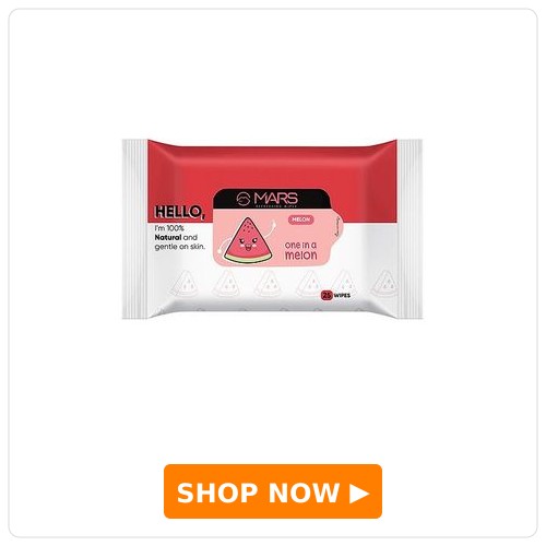 MARS Refreshing Wet Wipes for Face