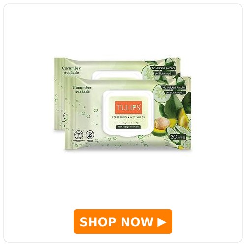 Tulips Refreshing Wet Wipes