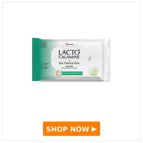 Lacto Calamine Daily Cleansing Wipe