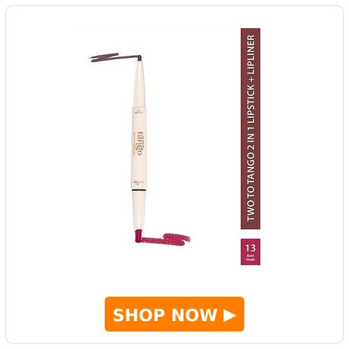 Glam21 Two To Tango Lipstick + LipLiner Duo | Creamy Non-Transfer Matte Finish, Bare Nude-13, 65g
