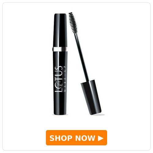 Lotus Makeup Black Maxlash Volumnising Botanical Waterproof Mascara
