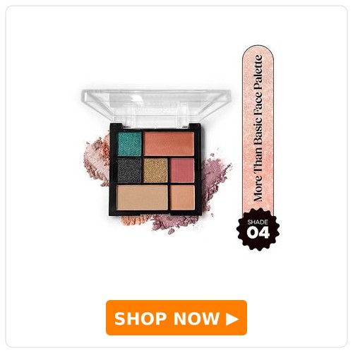 Hilary Rhoda More Than Basic Face Palette |Highly Pigmented -10.5 g (All Nighter - Shade 04)