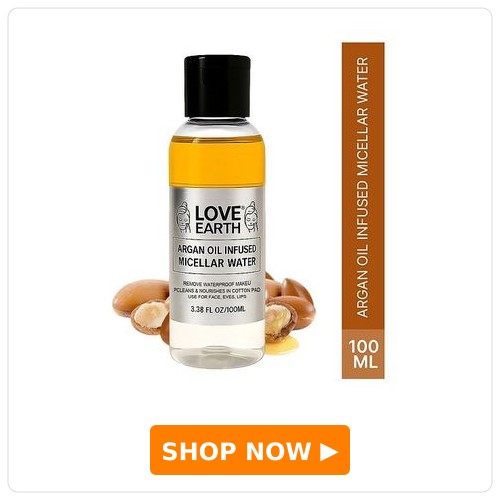 Love Earth Argan Oil-Infused Micellar Water - 100ml
