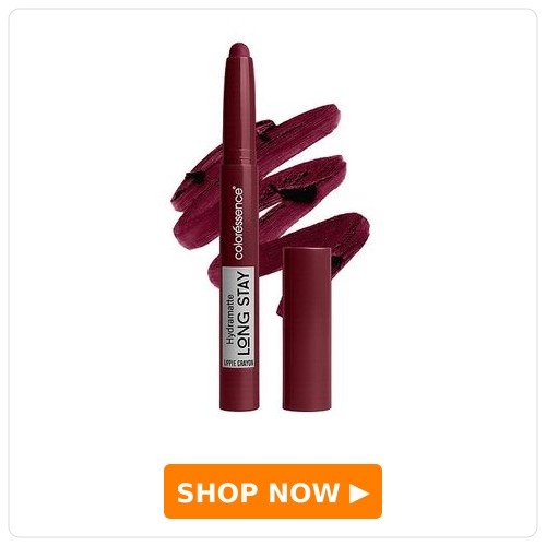 Coloressence Hydramatte Long Stay Lippie Crayon | Intense Pigment, All-Day Comfort | Moment,1g