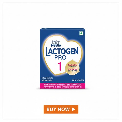 Nestle Lactogen Pro 1 Powder, Infant Formula Up To 6 Months With Probiotic And Prebiotics, Bag-In-Box Pack - 400 g image