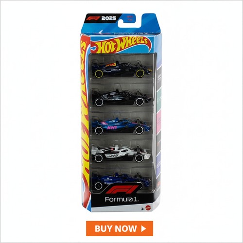 Hot Wheels Formula 1 Die-Cast Toy Cars Hot Wheels Formula 1 Die-Cast Toy Cars