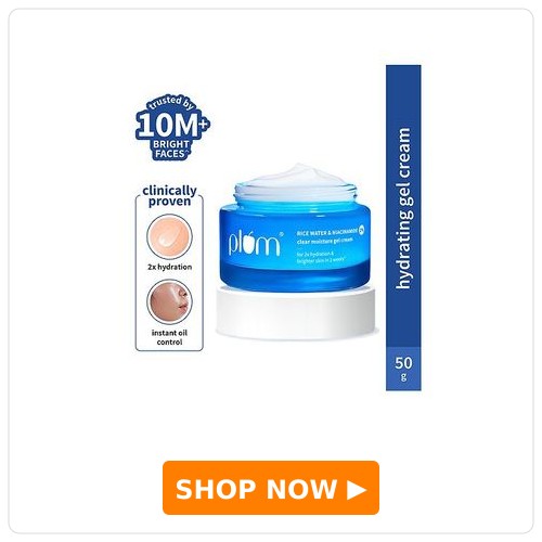 Plum 2% Niacinamide & Rice Water Clear Moisture Gel Cream 