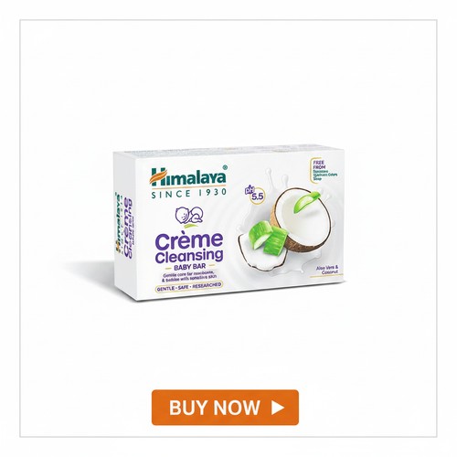 Himalaya Creme Cleansing Baby Bar 