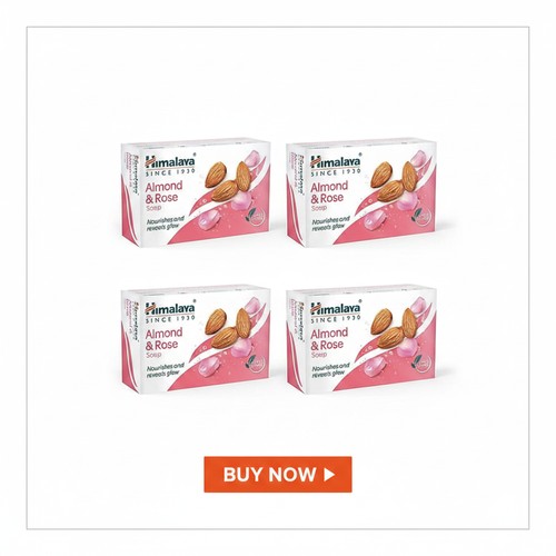 Himalaya Almond & Rose Soap Pack of 4- Review Himalaya Almond & Rose Soap Pack of 4- Review