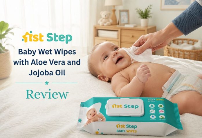 1st Step Baby Wet Wipes with Aloe Vera and Jojoba Oil – Review