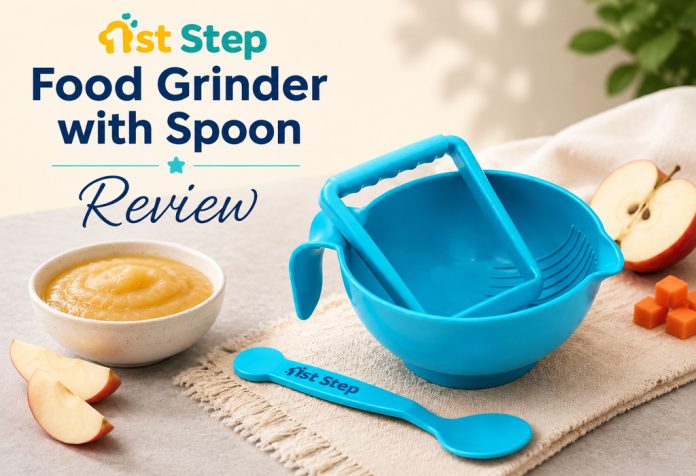 1st Step Food Grinder With Spoon – Review