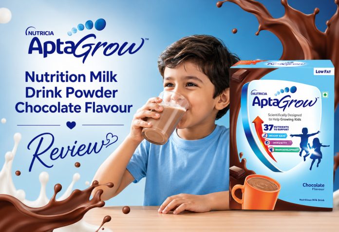 AptaGrow Nutrition Milk Drink Powder Chocolate Flavour