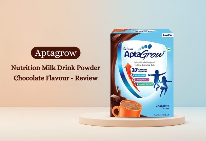 AptaGrow Nutrition Milk Drink Powder Chocolate Flavour - Review