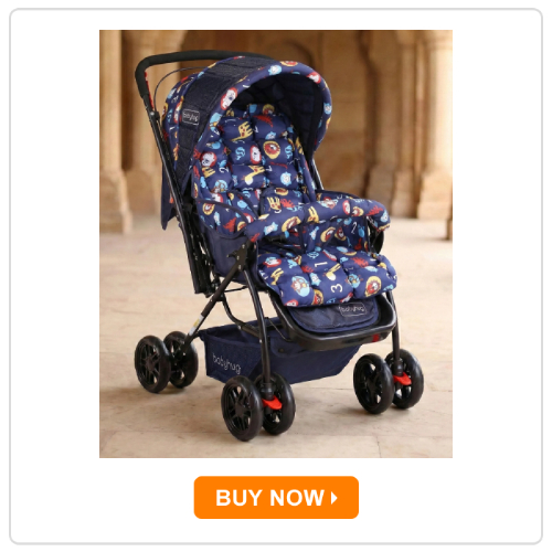 Babyhug Cosy Cosmo Stroller With Reversible Handle & Back Pocket - Review