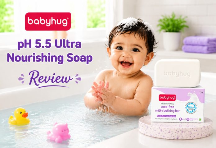 Babyhug pH 5.5 Ultra Nourishing Soap - Review