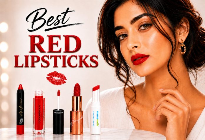 Best Red Lipsticks Top Rated Shades for Indian Skin Tones