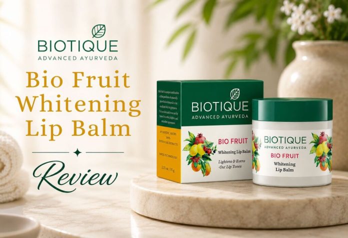 Biotique Bio Fruit Whitening Plumping Lip Balm - Review