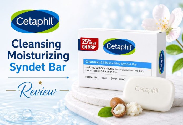Cetaphil Cleansing Moisturizing Syndet Bar for Face & Body - Review
