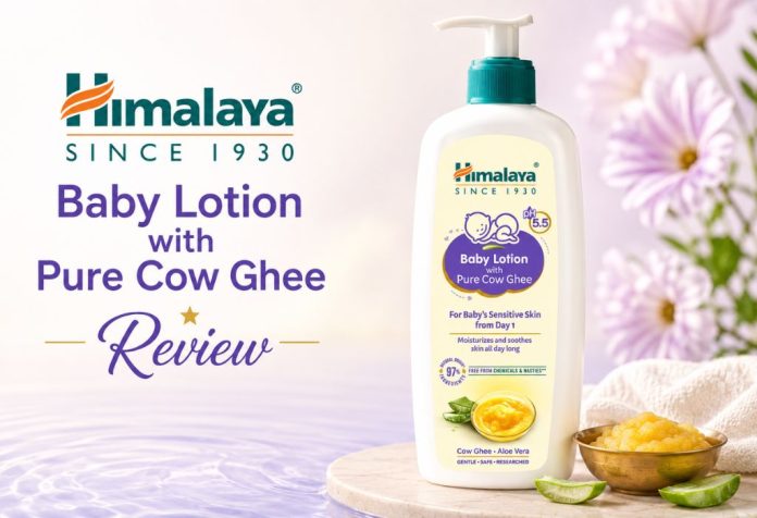 Himalaya Baby Lotion with Pure Cow Ghee - Review