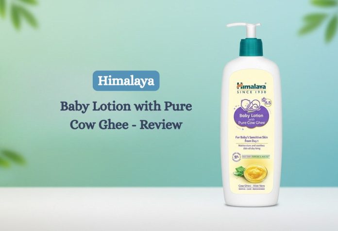 Himalaya Baby Lotion with Pure Cow Ghee - Review