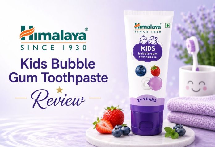 Himalaya Kids Bubble Gum Toothpaste - Review
