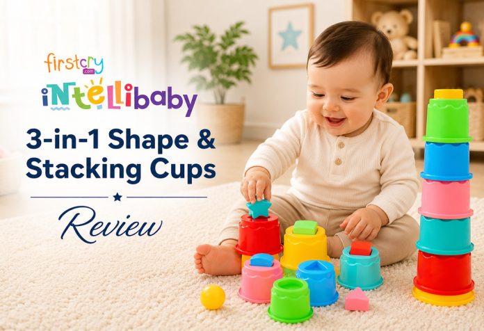 IntelliBaby 3-in-1 Shape & Stacking Cups - Review