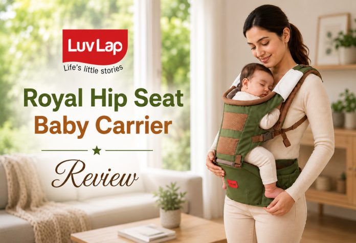 LuvLap Royal Hip Seat Baby Carrier – Review