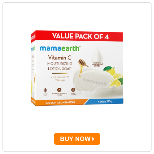 Mama Earth Vitamin C Moisturizing Lotion Soap - Review Mama Earth Vitamin C Moisturizing Lotion Soap - Review