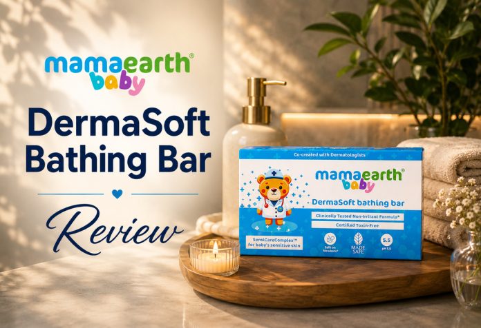 Mamaearth Baby Dermasoft Bathing Bar - Review