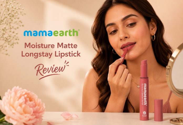 Mamaearth Moisture Matte Longstay Lipstick