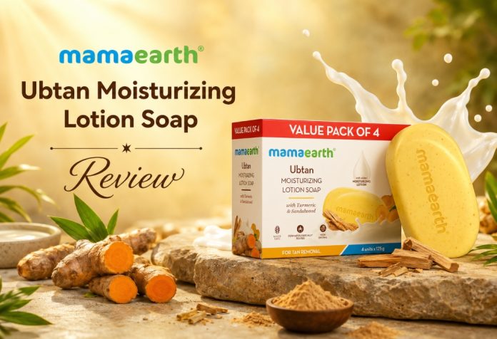 Mamaearth Ubtan Moisturizing Lotion
