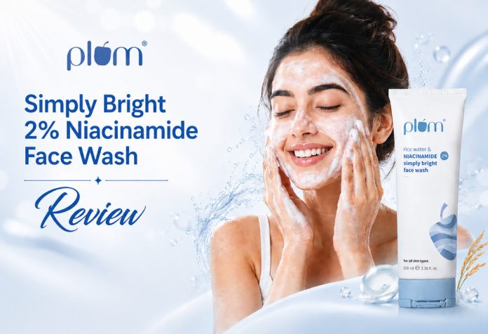 Plum Simply Bright 2% Niacinamide Face Wash