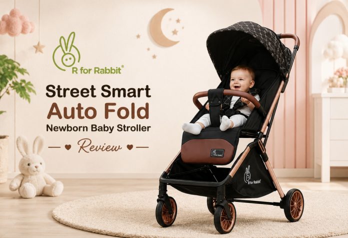 R for Rabbit Street Smart Auto Fold Newborn Baby Stroller – Review