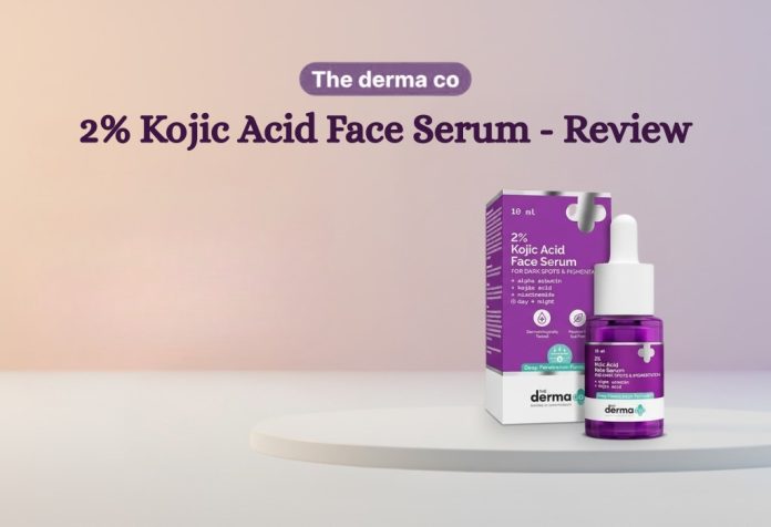 The derma co 2_ Kojic Acid Face Serum - Review