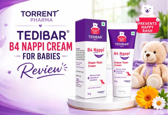 Torrent Pharma Tedibar B4 Nappi cream for babies - Review