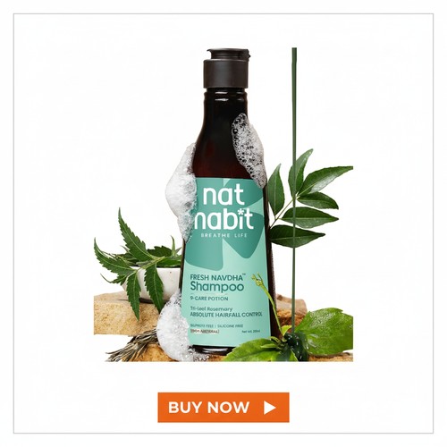 Nat Habit Hair Fall Control Rosemary Shampoo