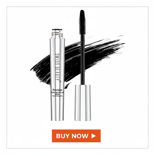 Swiss Beauty Waterproof Volume Mascara Smudge Proof Curling Mascara For Eye Makeup Jet Black - Review