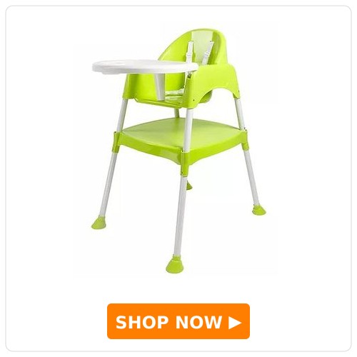 Safe-O-Kid Convertible 5 in 1 Booster Toddler High Chair Baby Booster Seat - Green Safe-O-Kid Convertible 5 in 1 Booster Toddler High Chair Baby Booster Seat - Green