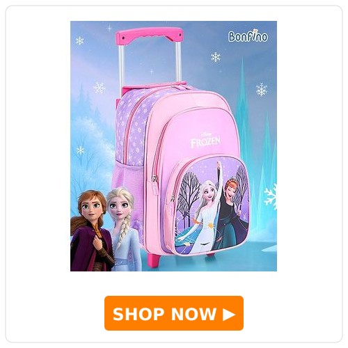 Bonfino Disney Frozen Sisters Trolley Backpack