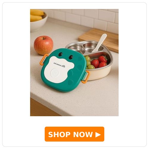 Mi Arcus Portable Cute Animal Themed Lunch Box Mi Arcus Portable Cute Animal Themed Lunch Box