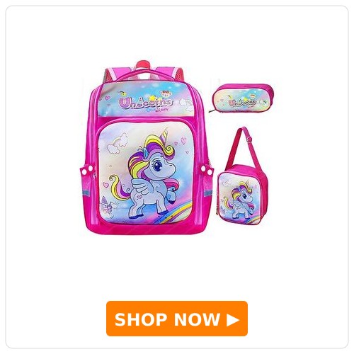 FunBlast Unicorn Themed School Backpack FunBlast Unicorn Themed School Backpack