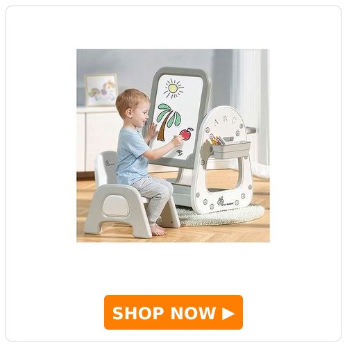 R for Rabbit Little Genius Kids Study Table Set