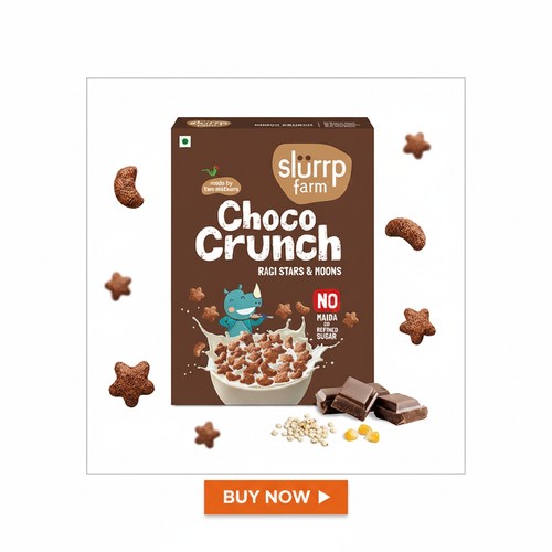 Slurrp Farm Choco Crunch Cereal Slurrp Farm Choco Crunch Cereal