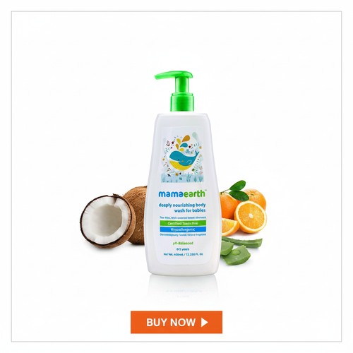 mamaearth Deeply Nourishing Body Wash For Babies
