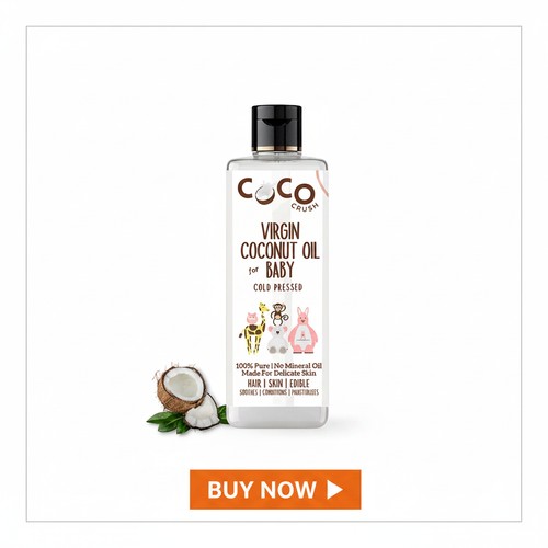 Coco Crush Cold Pressed Pure & Natural Virgin Coconut Oil