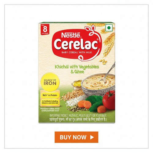 Nestle CERELAC Baby Cereal Khichdi Vegetables & Ghee